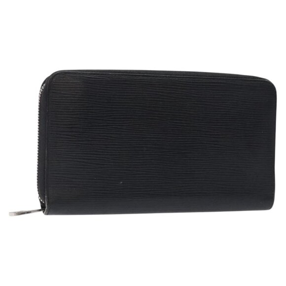 LOUIS VUITTON Epi Zippy Organizer Long Wallet Black M63852 LV Auth 133006 - Picture 1 of 16